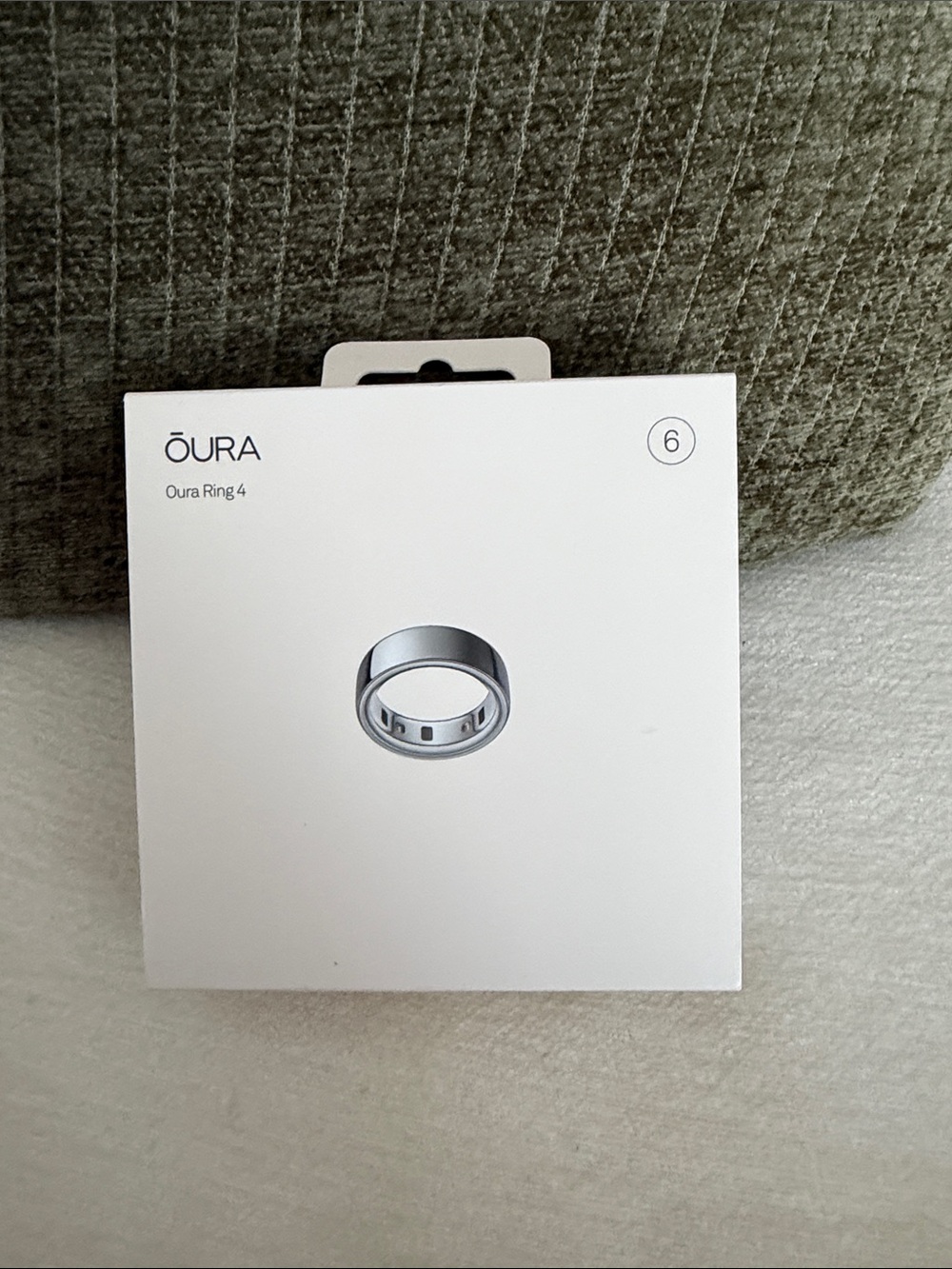 Oura Ring 4 by OURA - Silver Tone